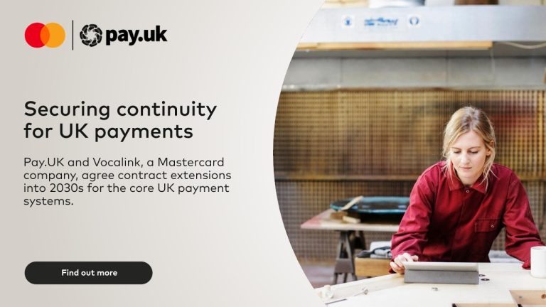 Pay.UK and Vocalink Extend Strategic Partnership to Strengthen UK’s Payment Infrastructure